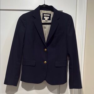 J. Crew Women's Navy Blazer